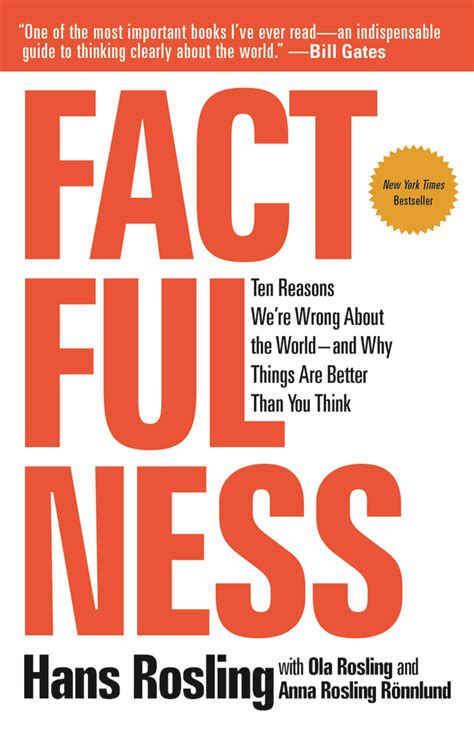 Factfulness : 10 Alasan kita keliru tentang dunia