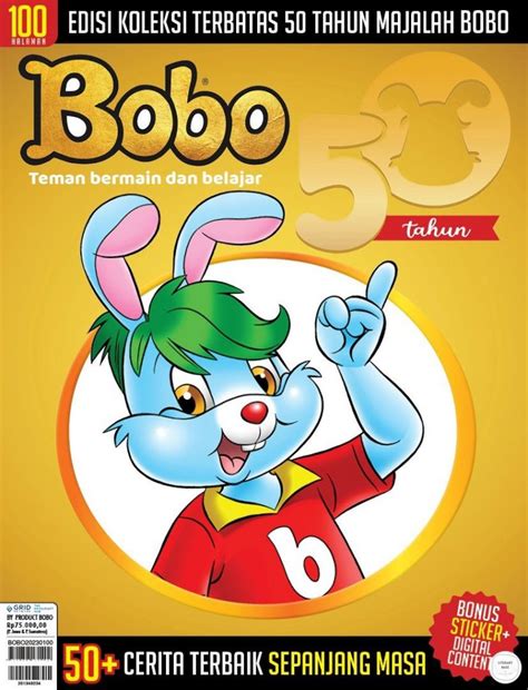 Majalah Bobo edisi 50 Tahun